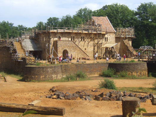 Guédelon chantier médiéval